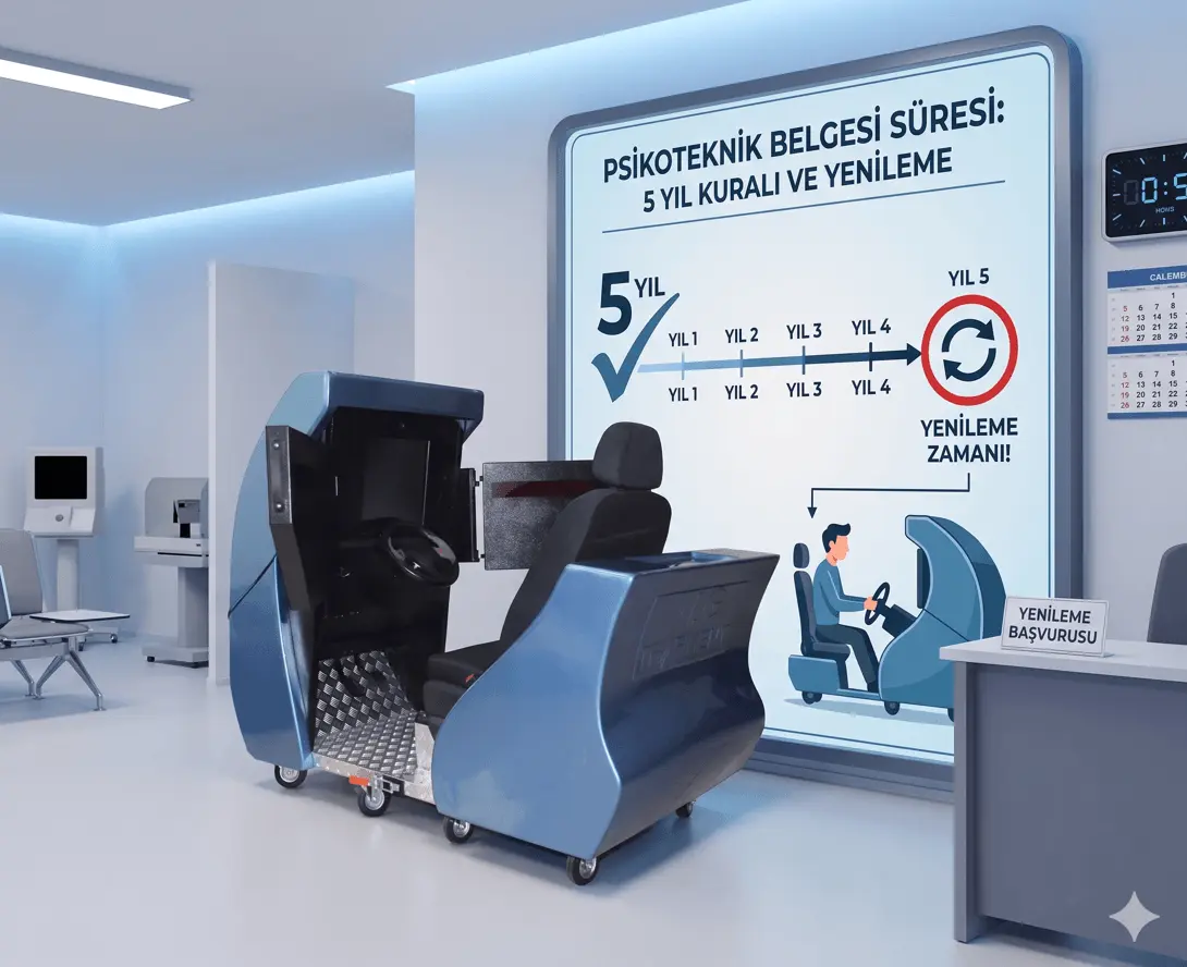 Psikoteknik belge süresi ve yenileme