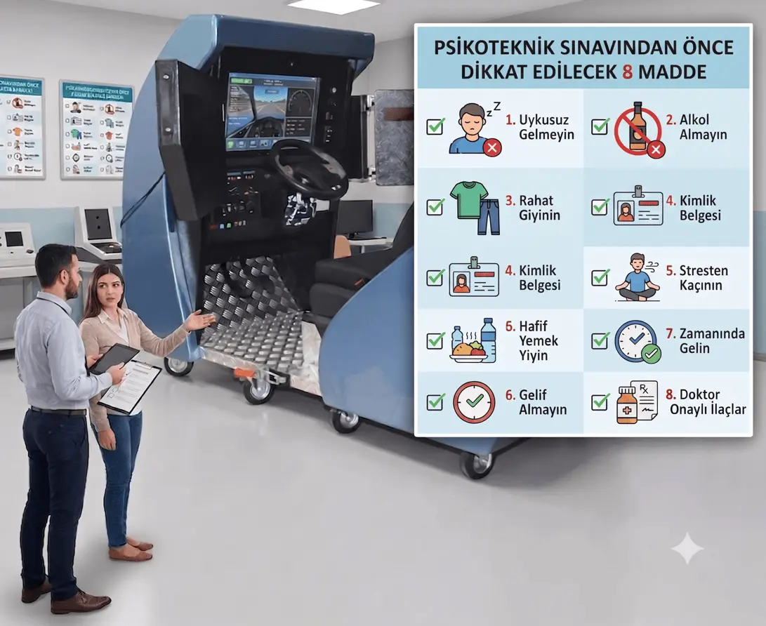 Psikoteknik sınav öncesi hazırlık